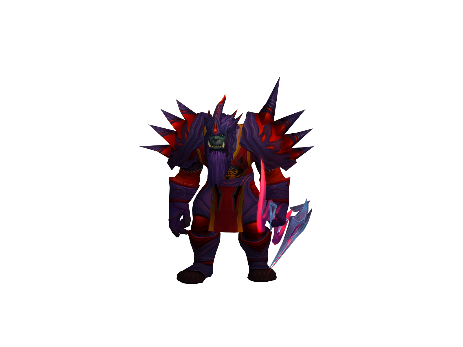 Амбал 3D character render
