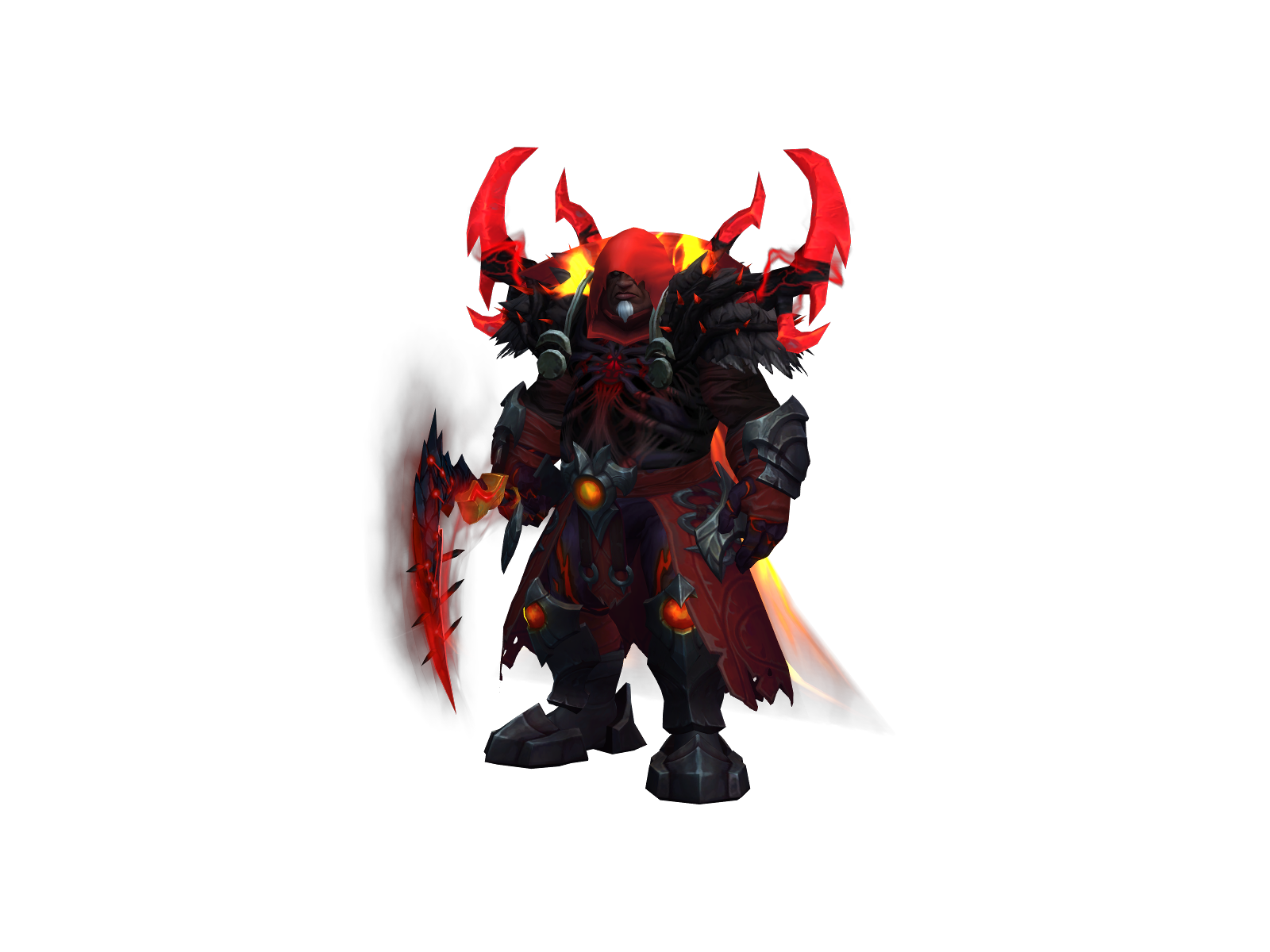 Фитчер 3D character render