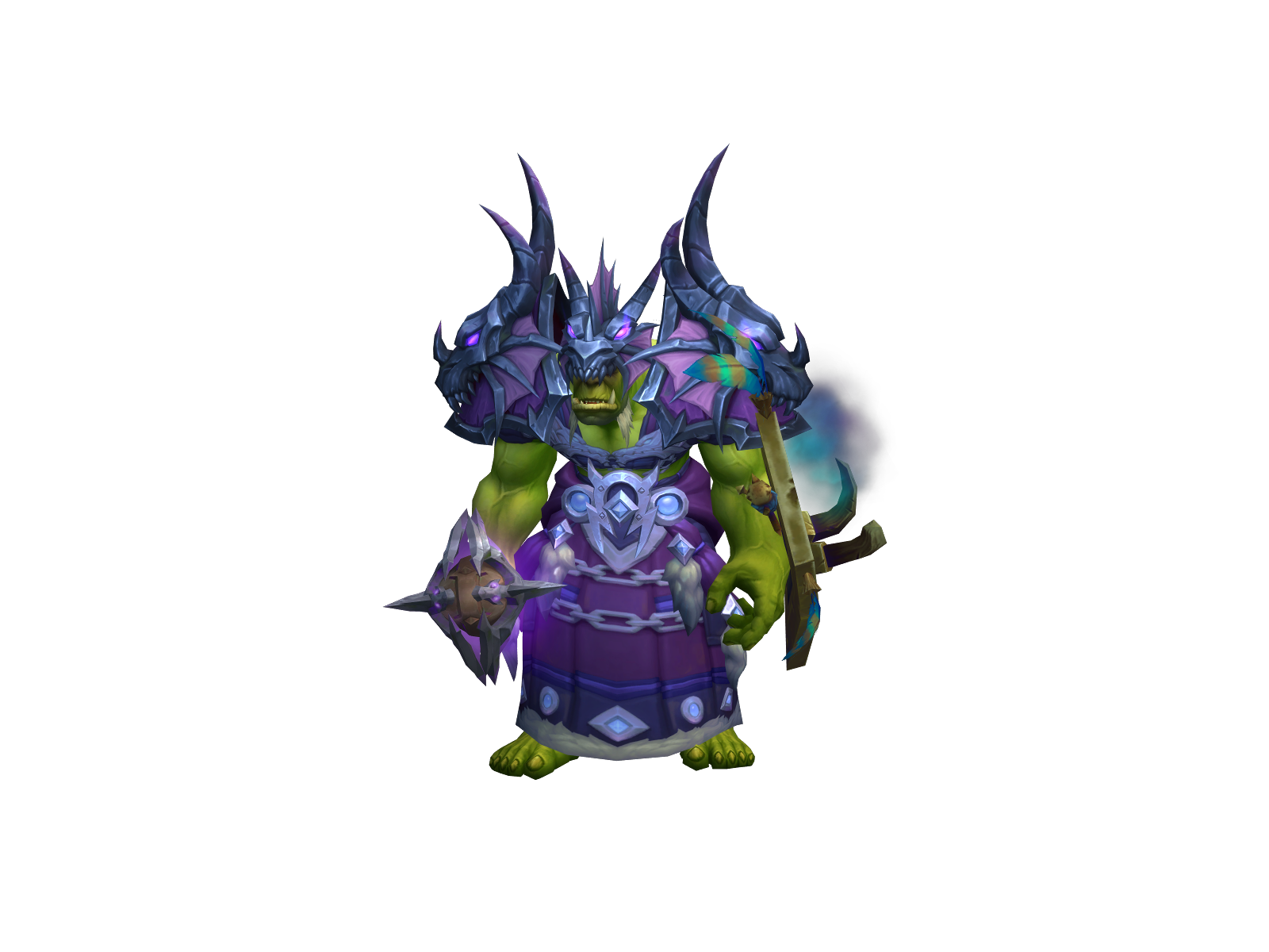Garzock 3D character render