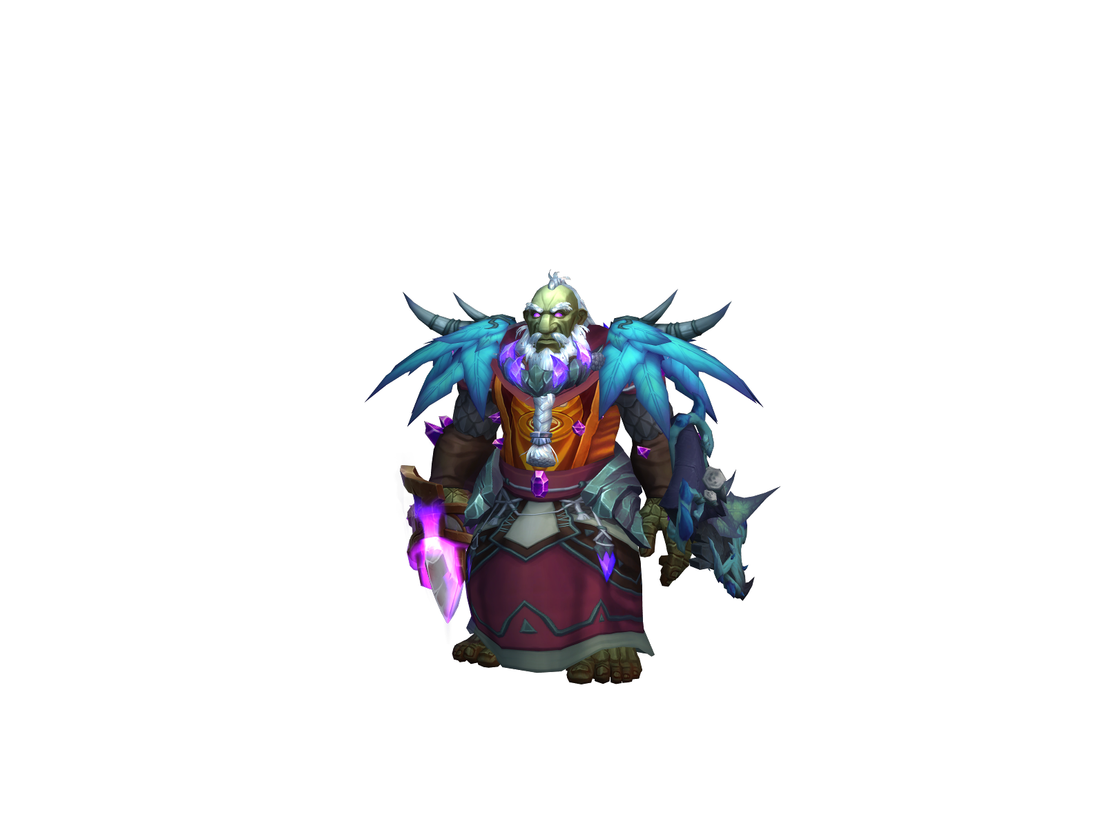 Nej 3D character render