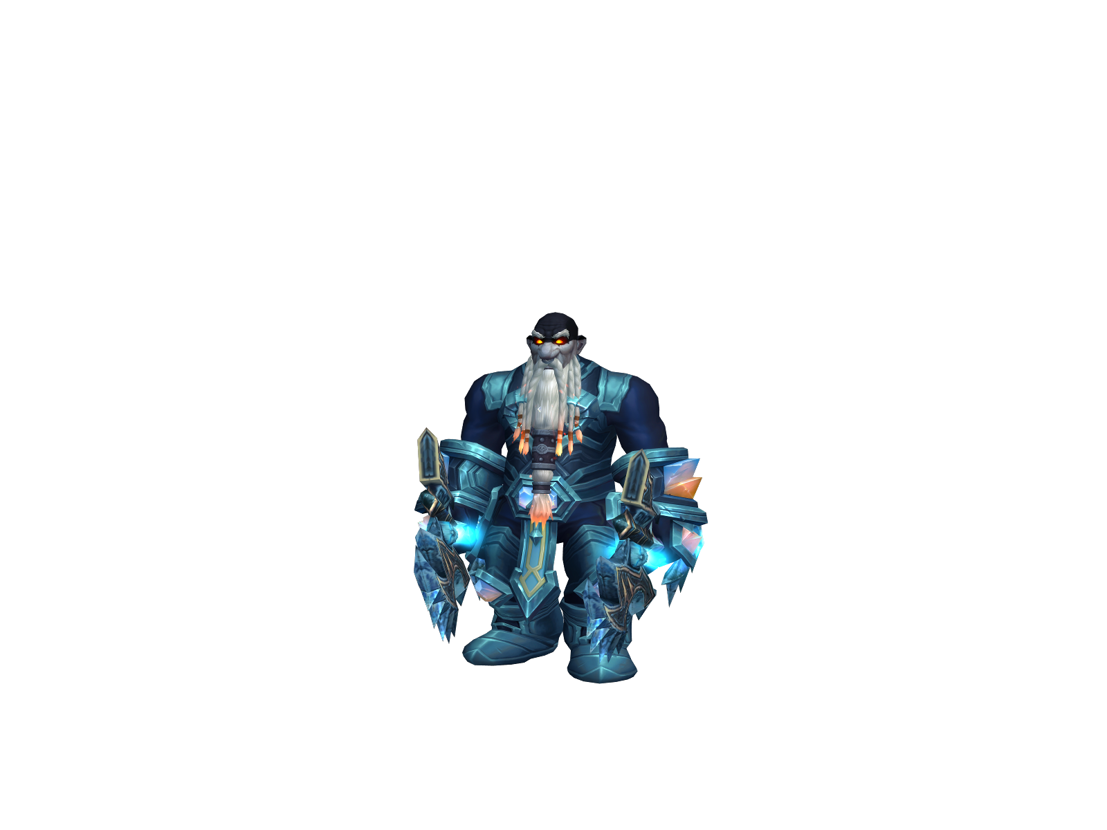 Shamoo 3D character render