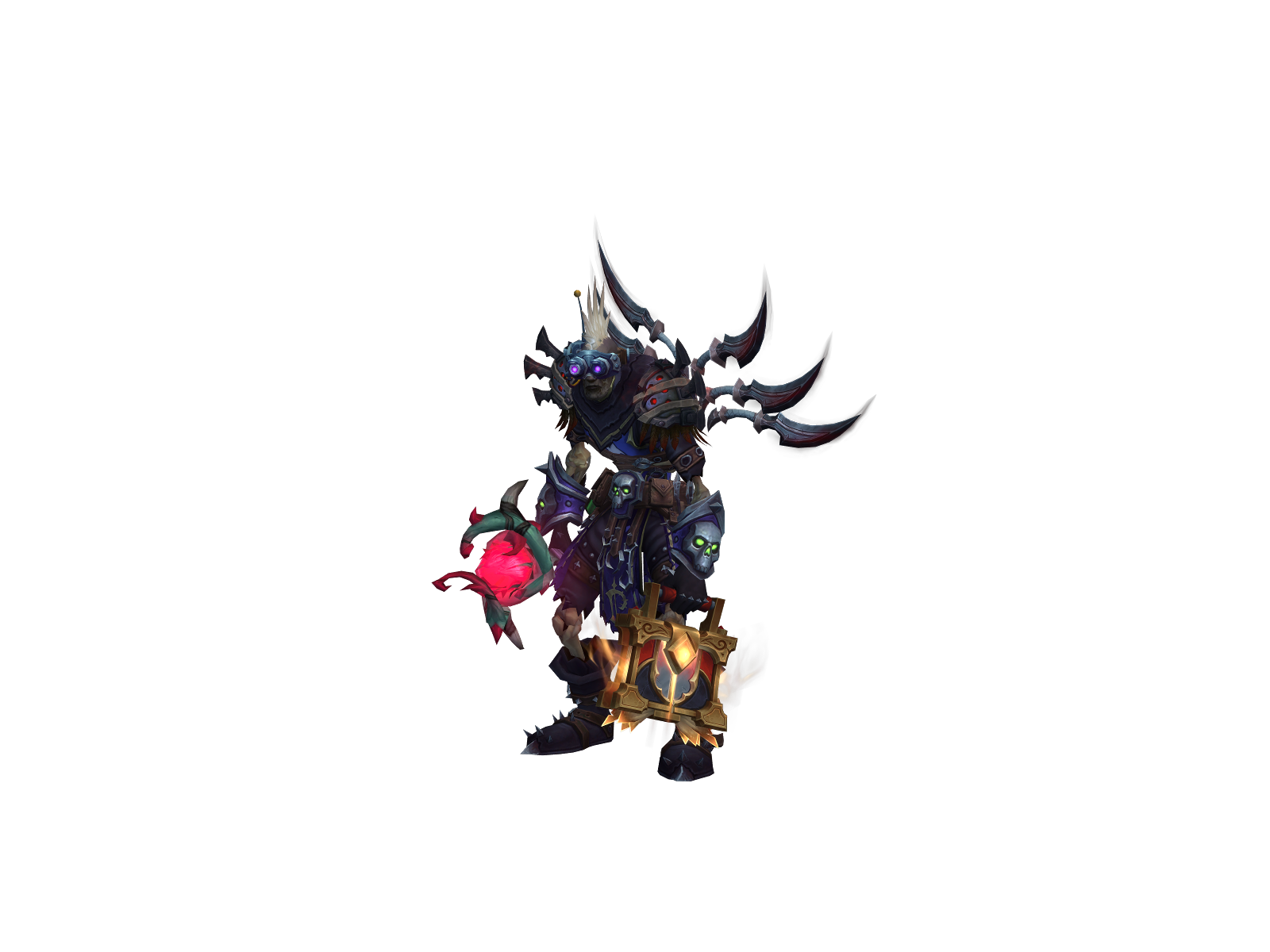 Keeth 3D character render