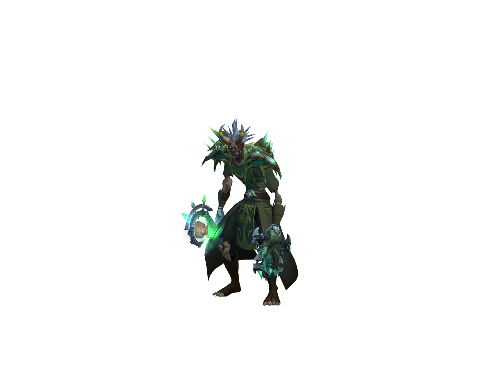 Romanticized 3D character render