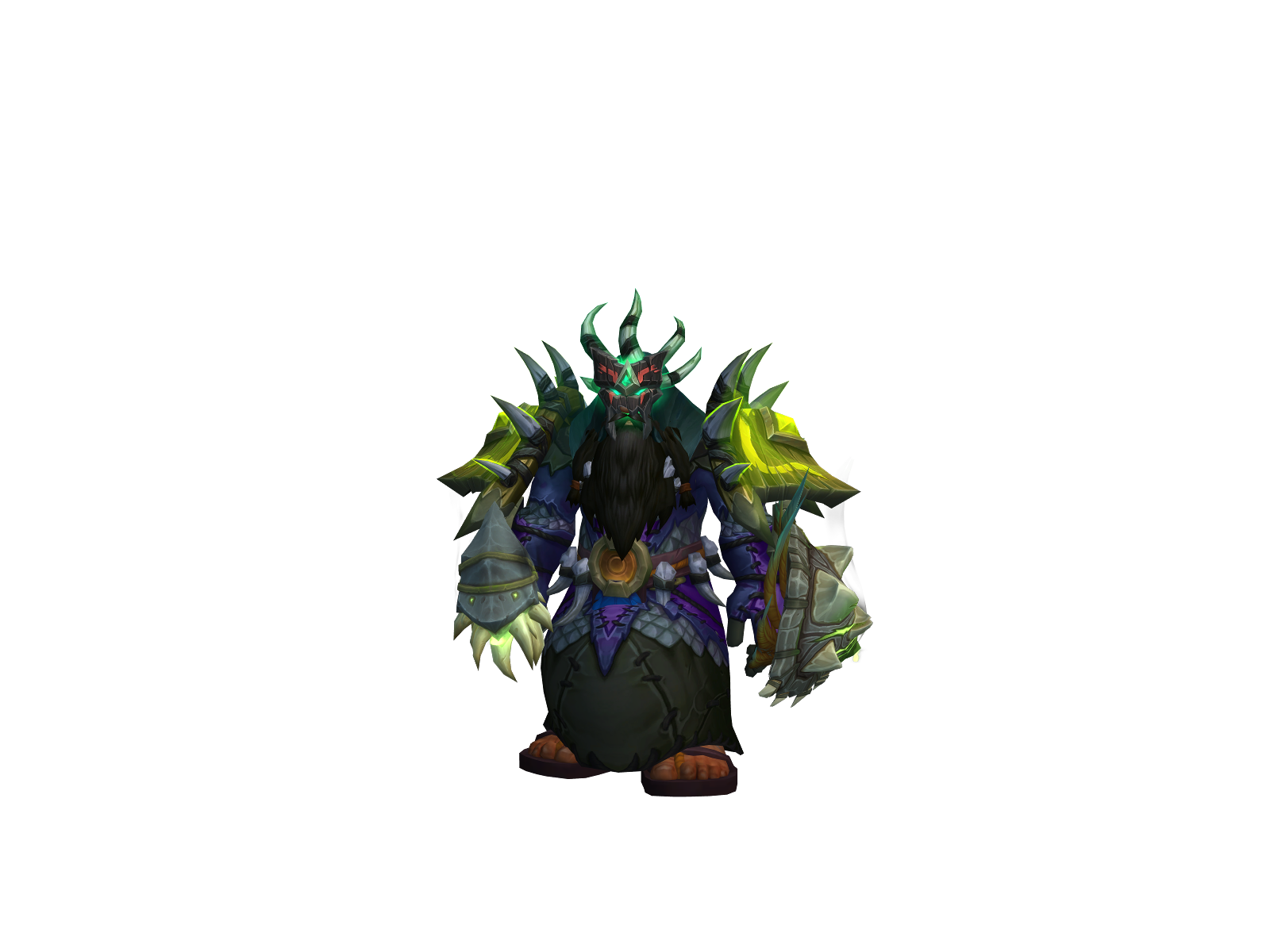 Eomera 3D character render