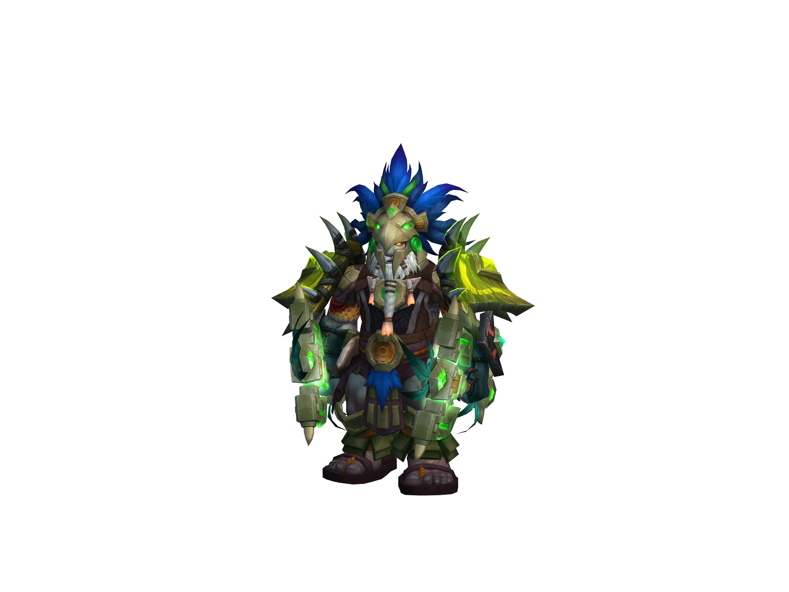 Smozze 3D character render