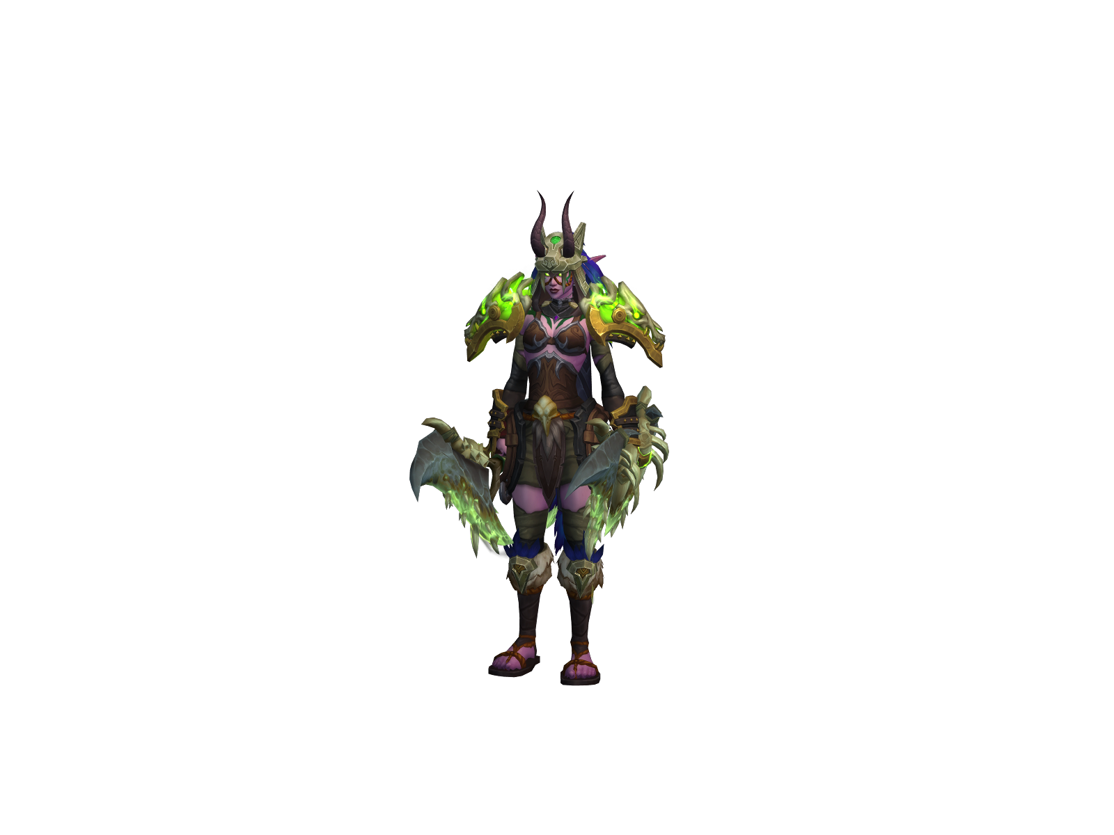 Vargstorm 3D character render