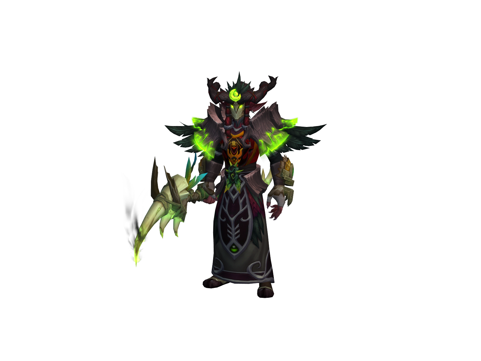 Miligan 3D character render