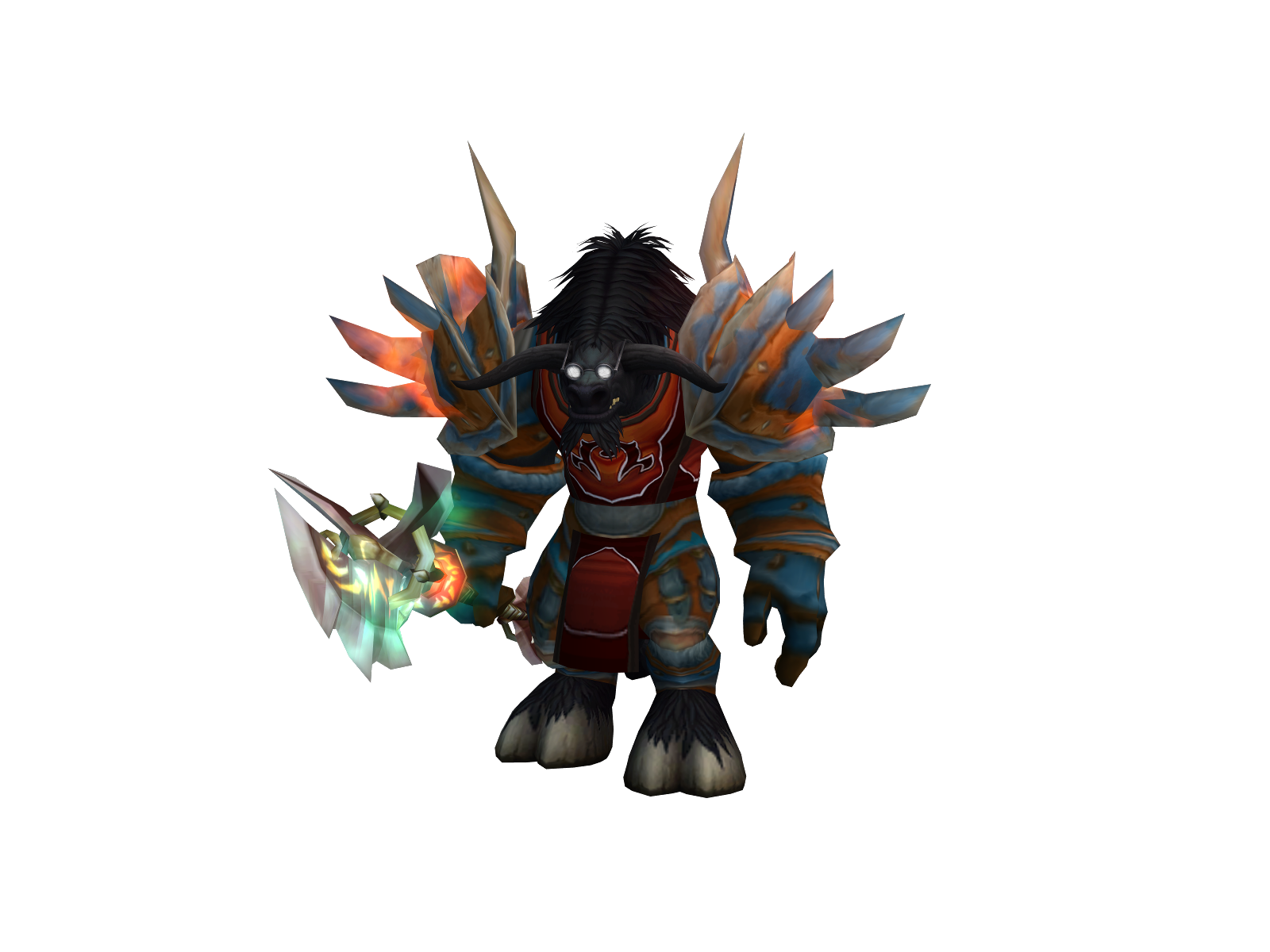 Gofl 3D character render