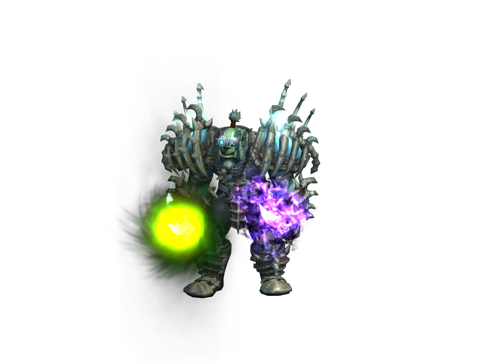 Demifist 3D character render