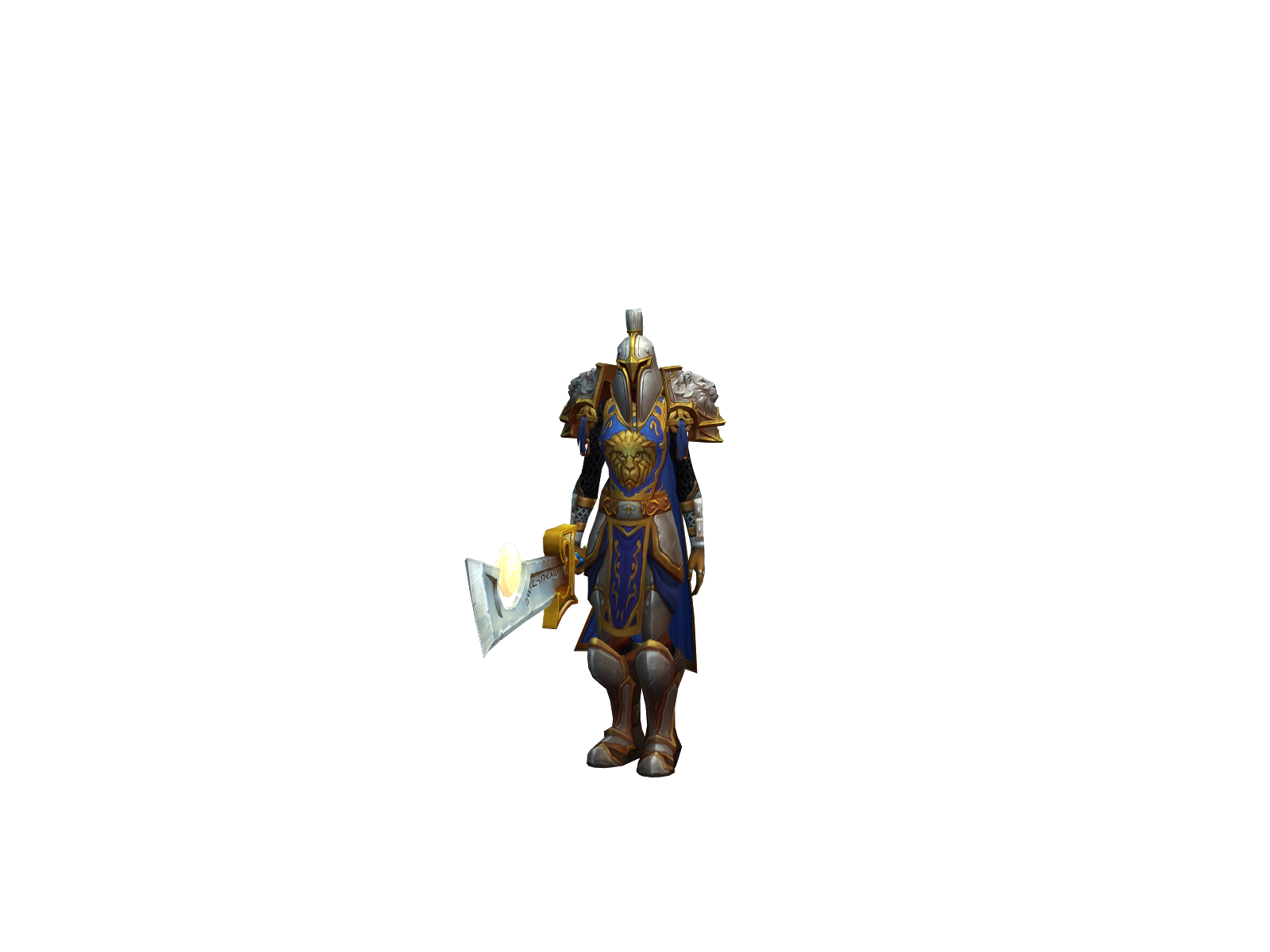 Laid 3D character render