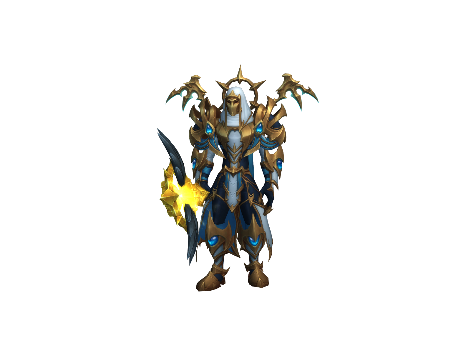 Ammon 3D character render