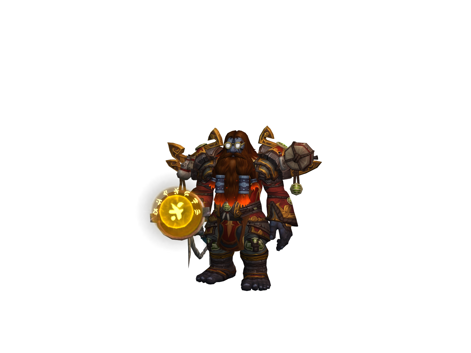Saraei 3D character render