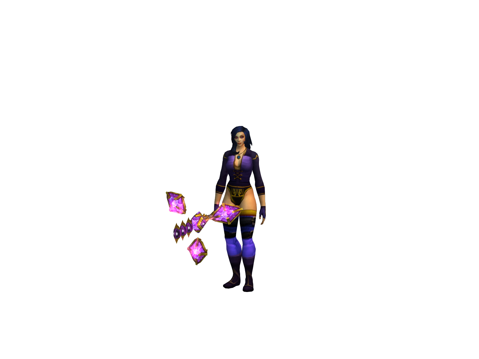 Hermion 3D character render