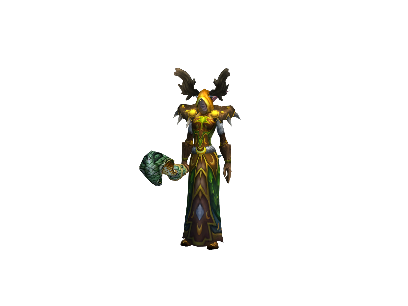 Eliade 3D character render