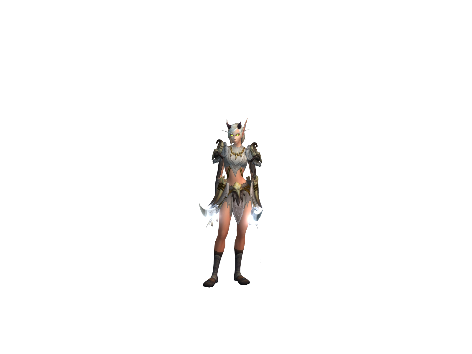 Alluradel 3D character render