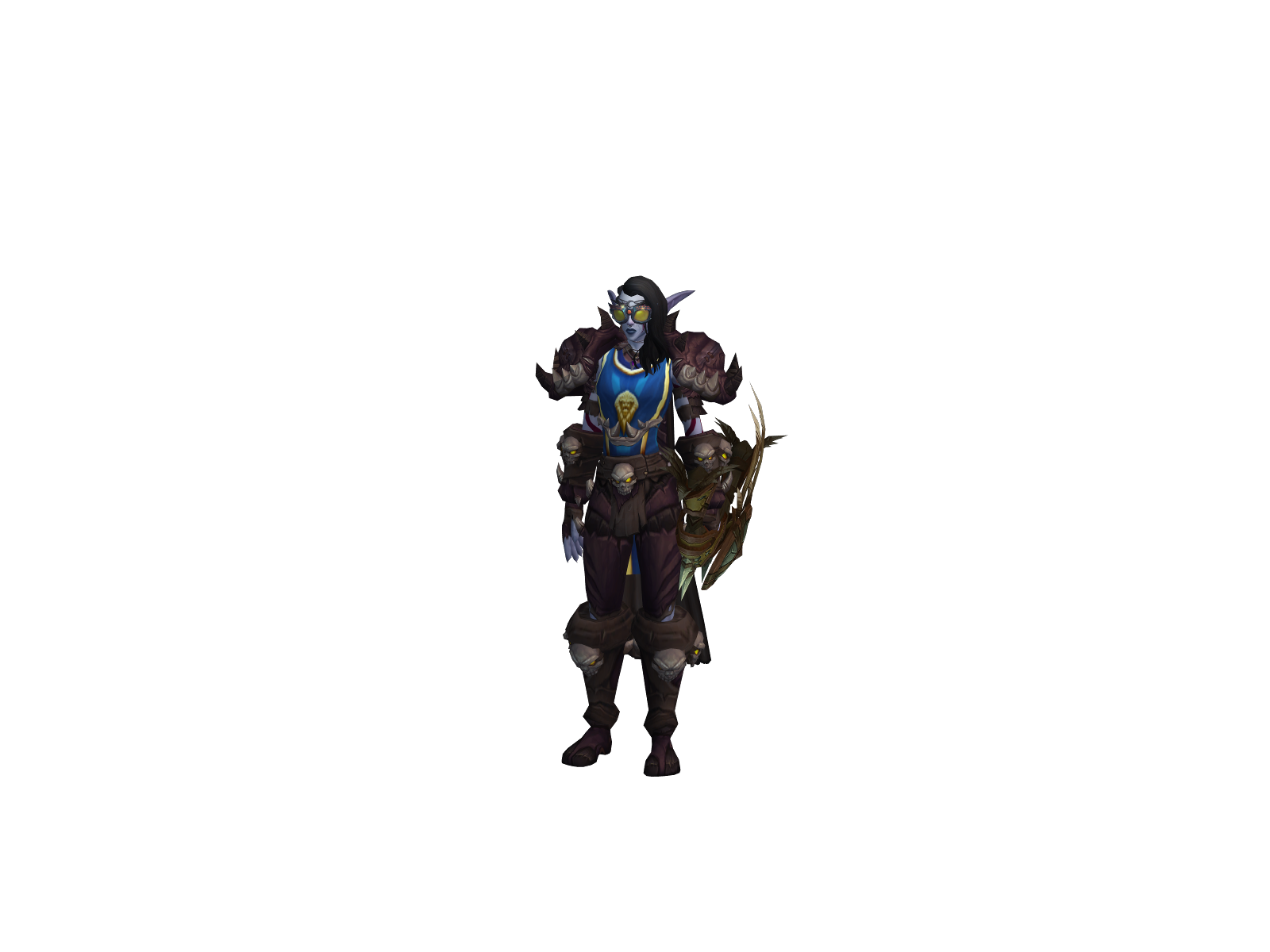 Kusilunttu 3D character render