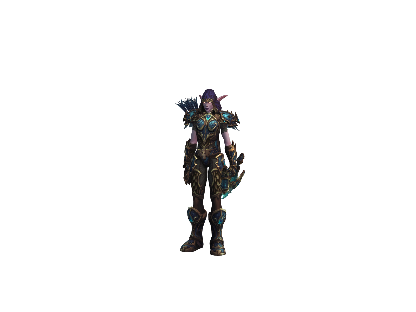 Huntrea 3D character render
