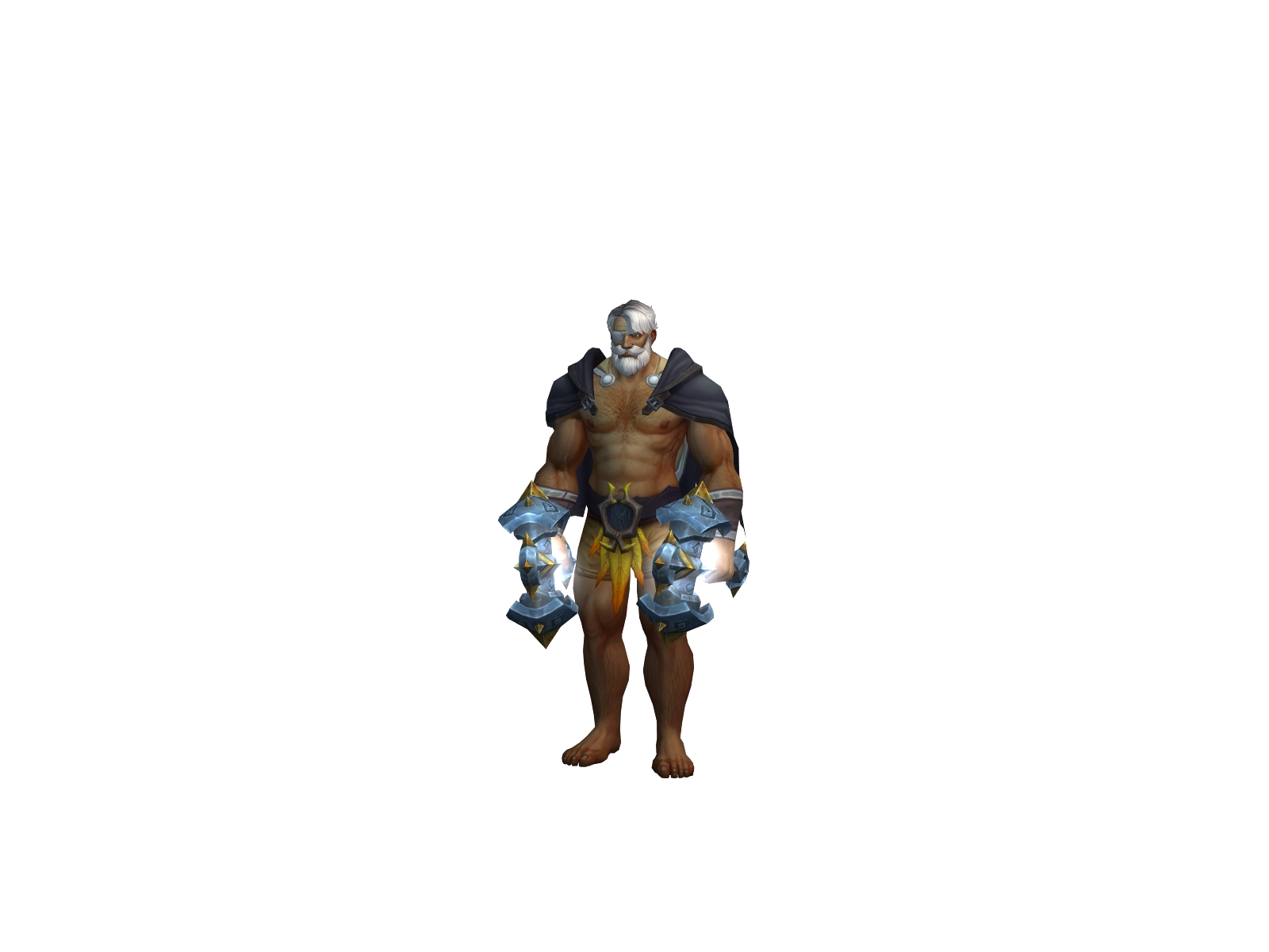 Alb 3D character render