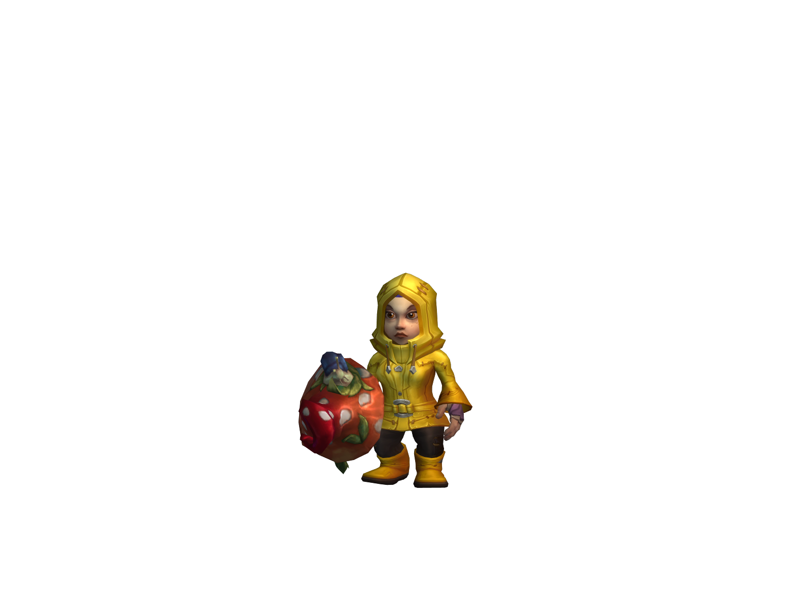 Kocykek 3D character render