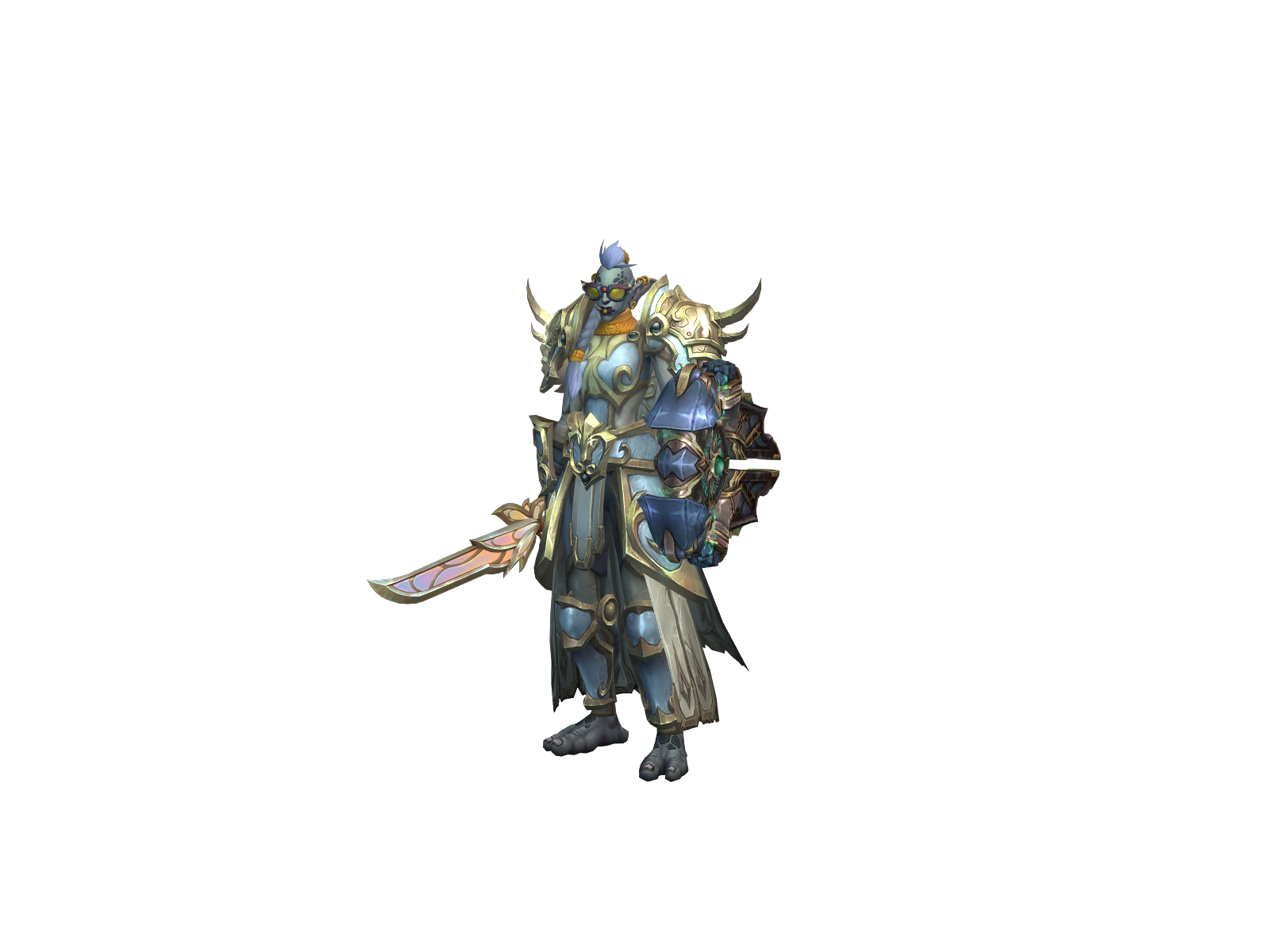 Dalulu character render