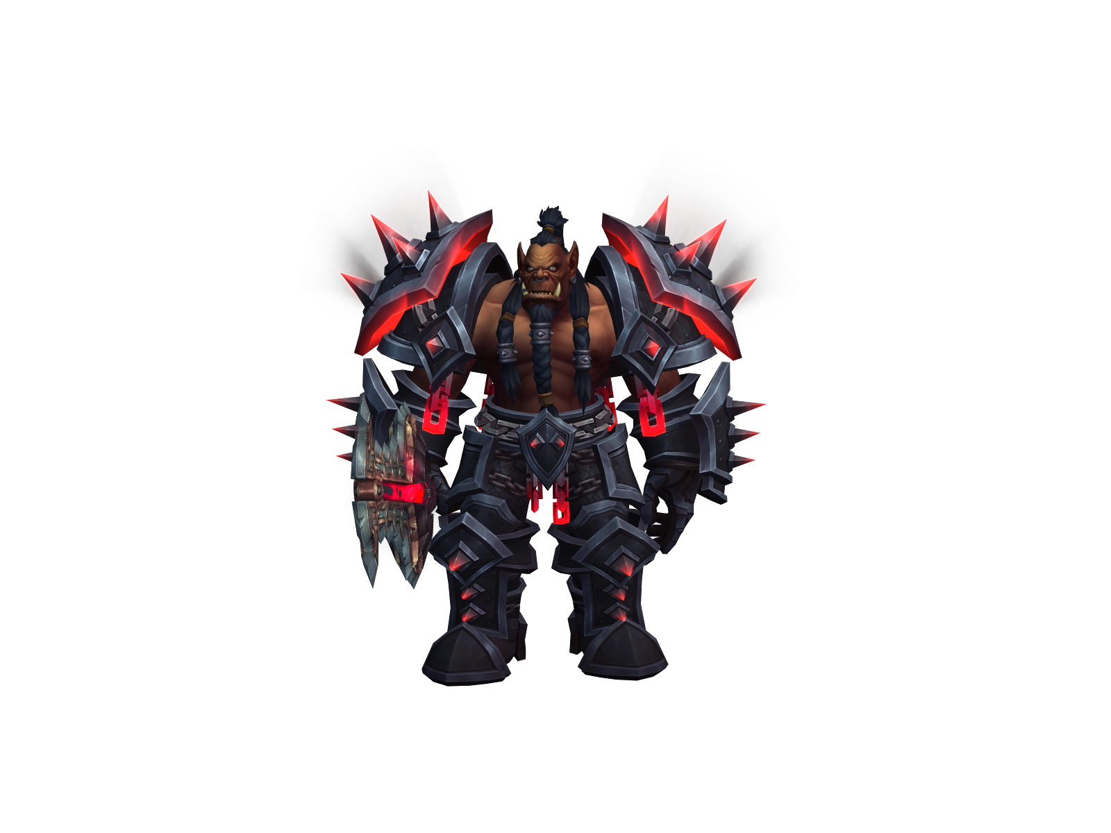 Babavoss 3D character render