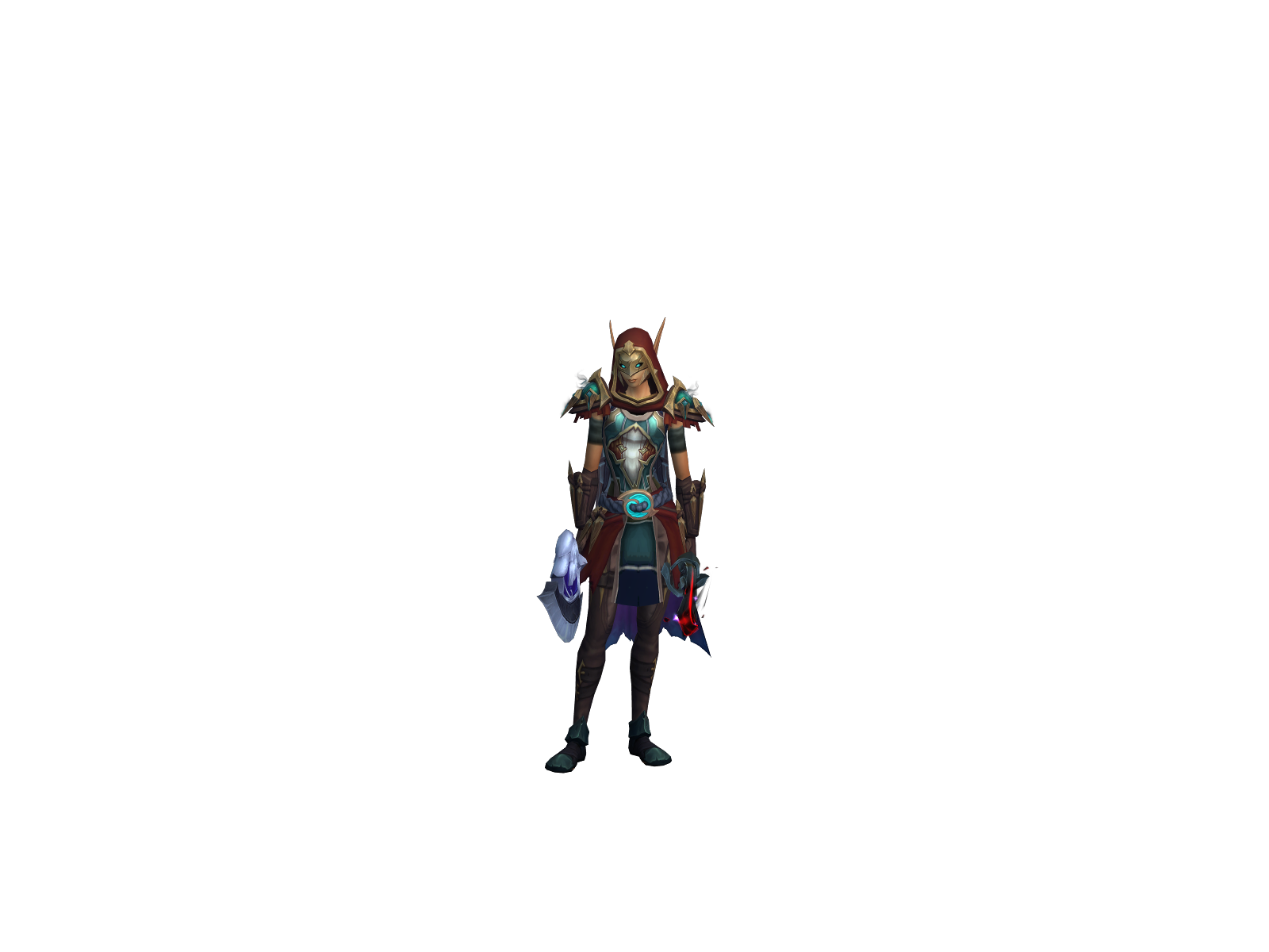 Aeruiel 3D character render
