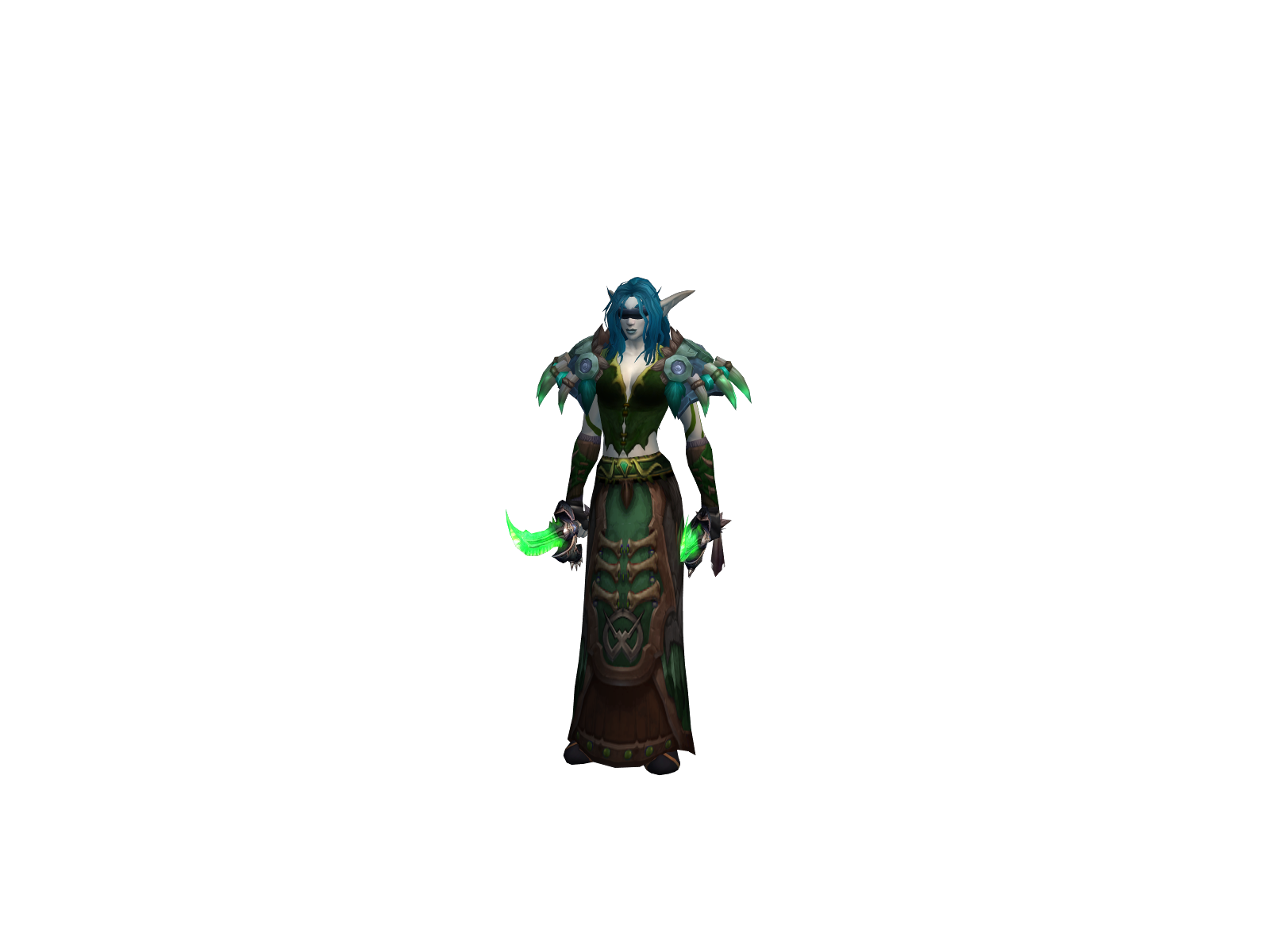 Hiddenhaxin 3D character render