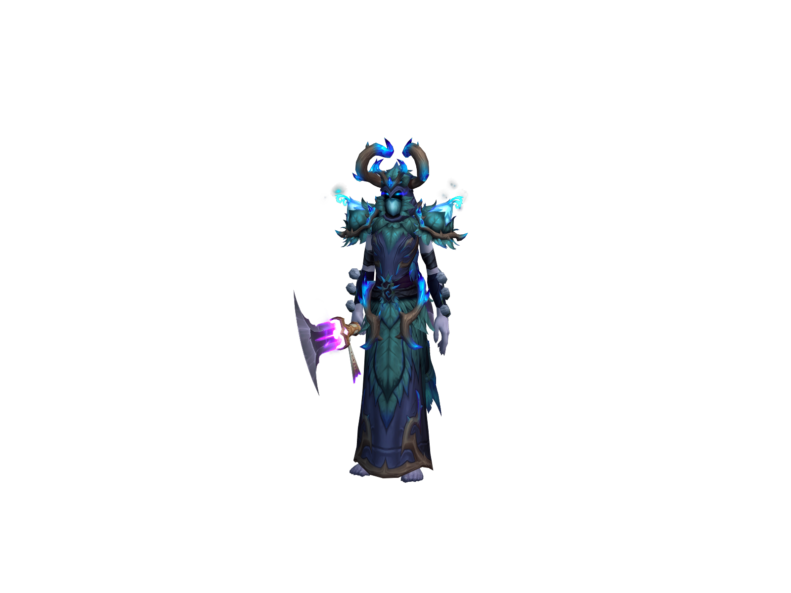 Fetamin 3D character render