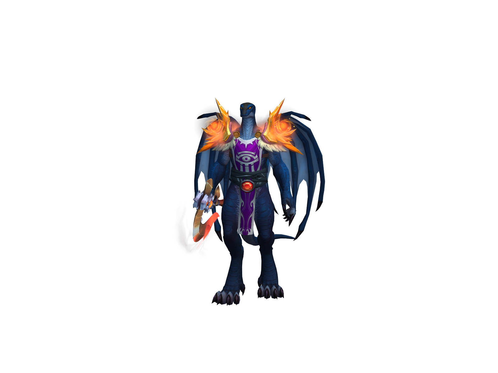 Lizardwízard 3D character render