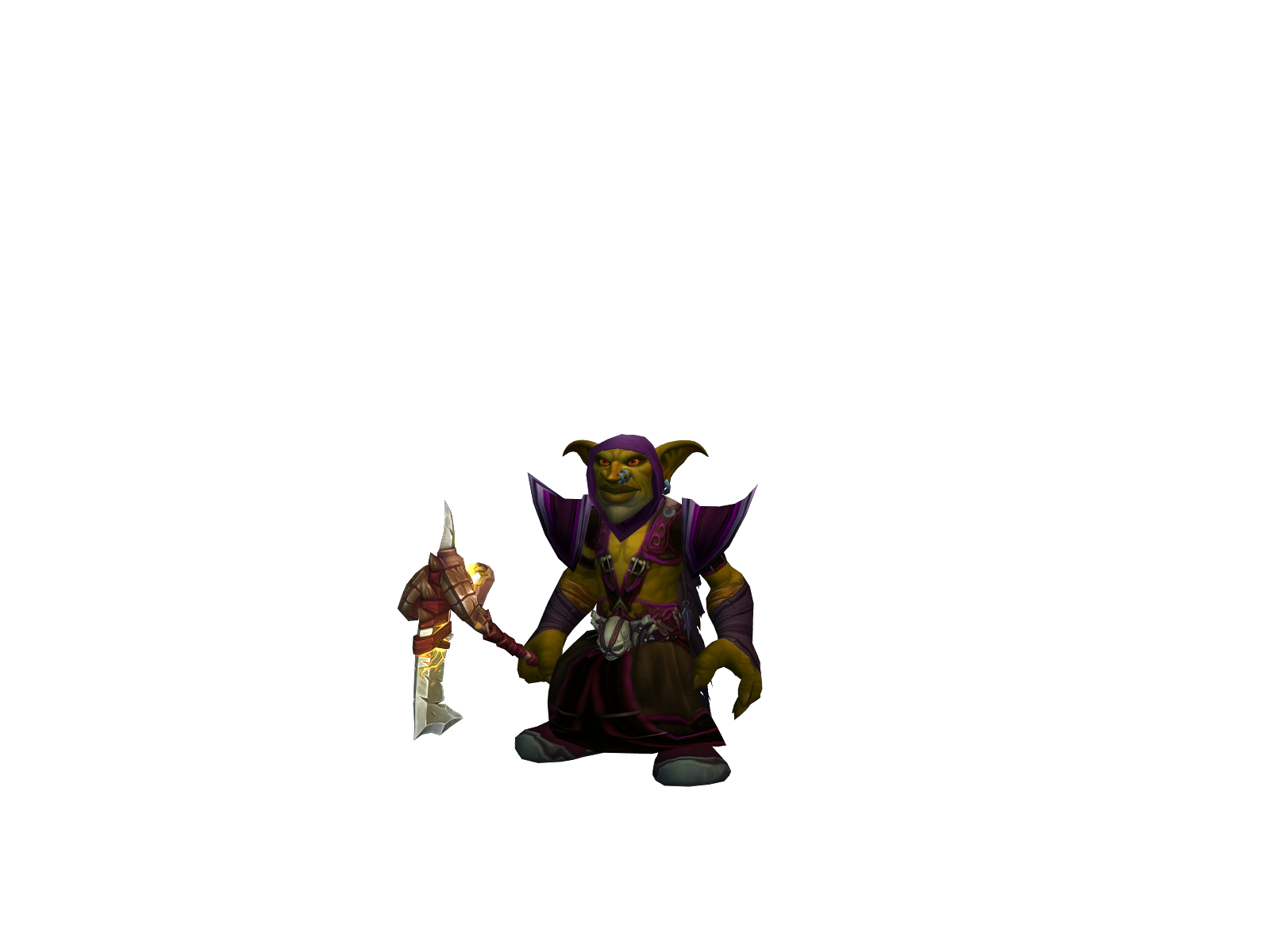 Sarcast 3D character render