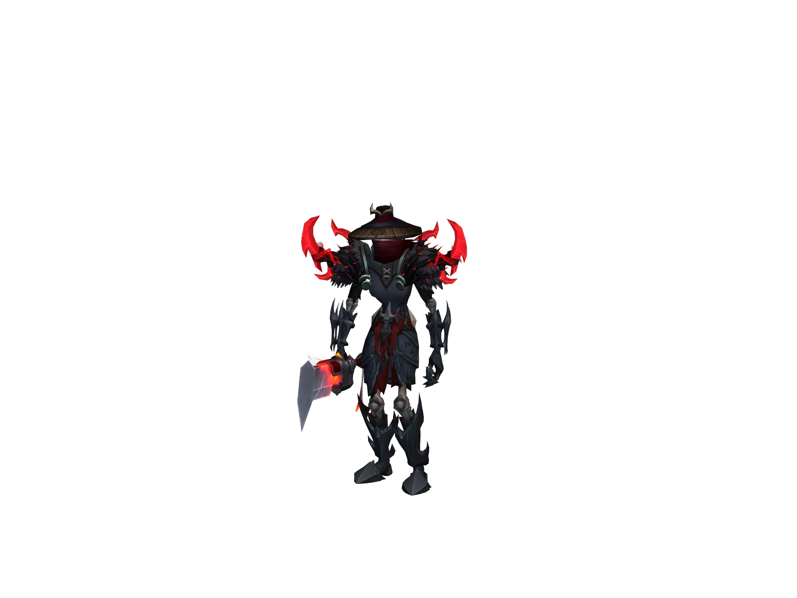 Shaofwrath 3D character render