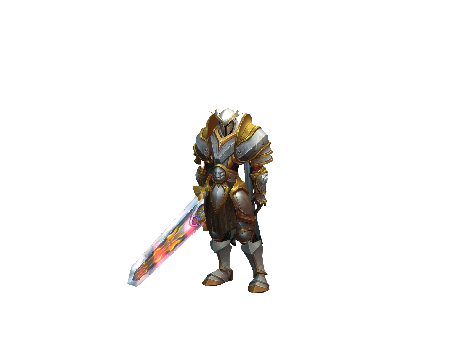 Rameses 3D character render