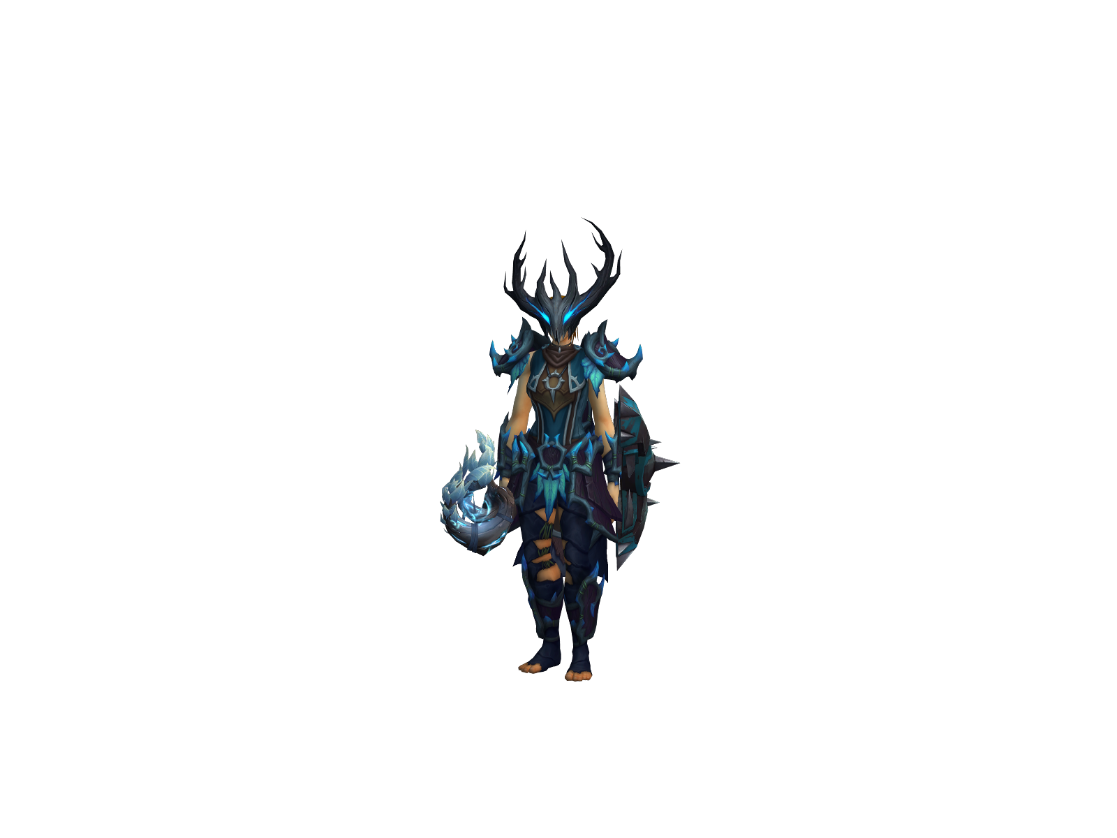 Kchrez 3D character render