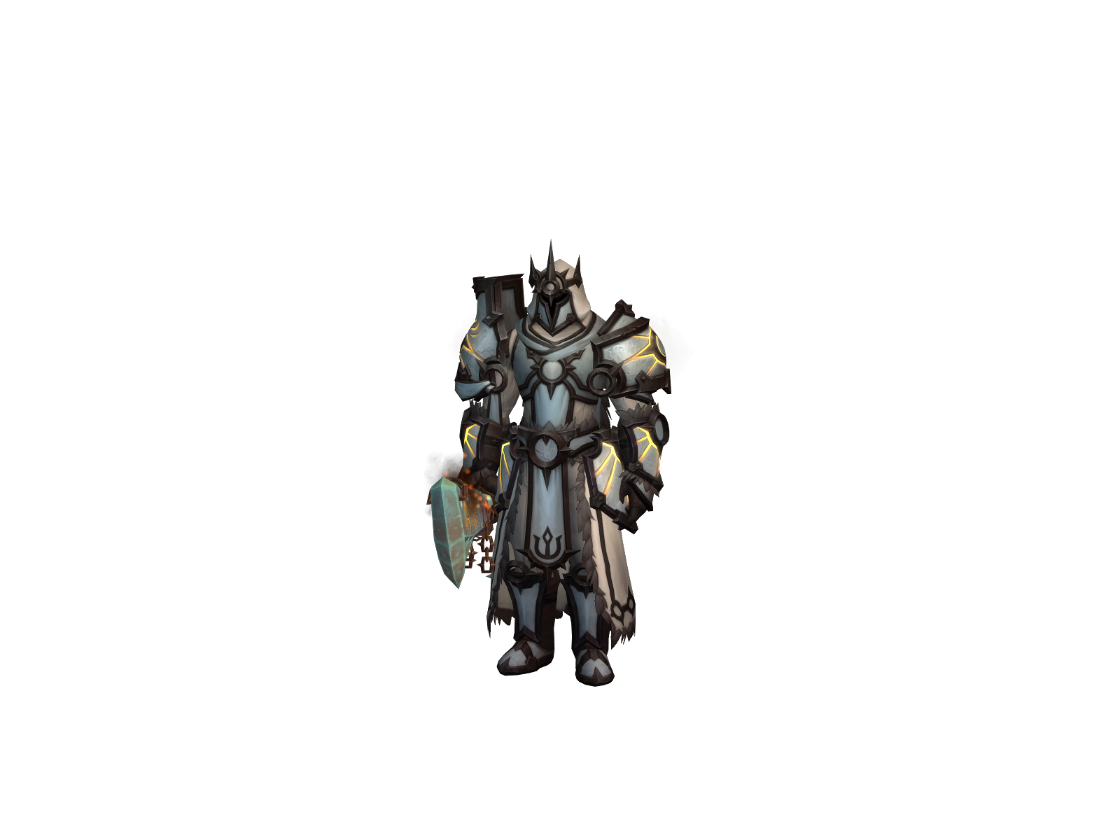 Elman 3D character render
