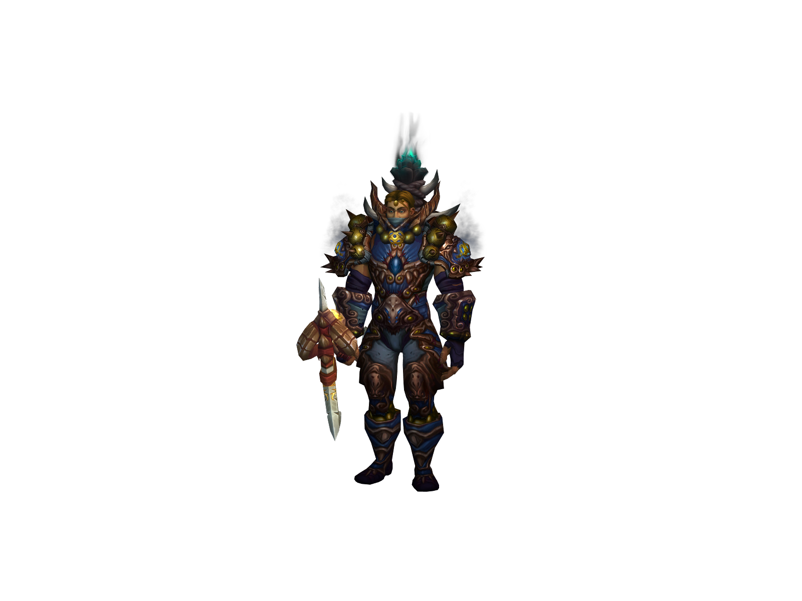 Matdyr 3D character render
