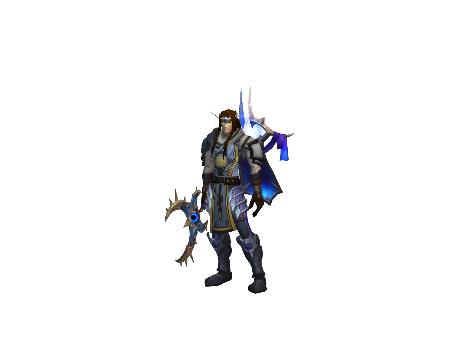 Curufin 3D character render