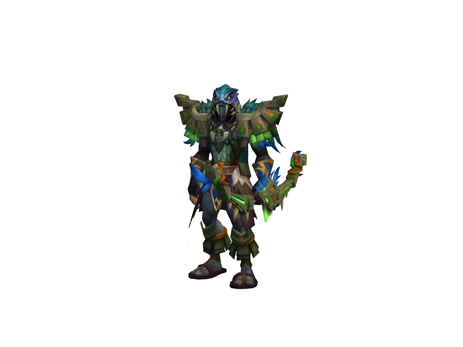 Thrun 3D character render