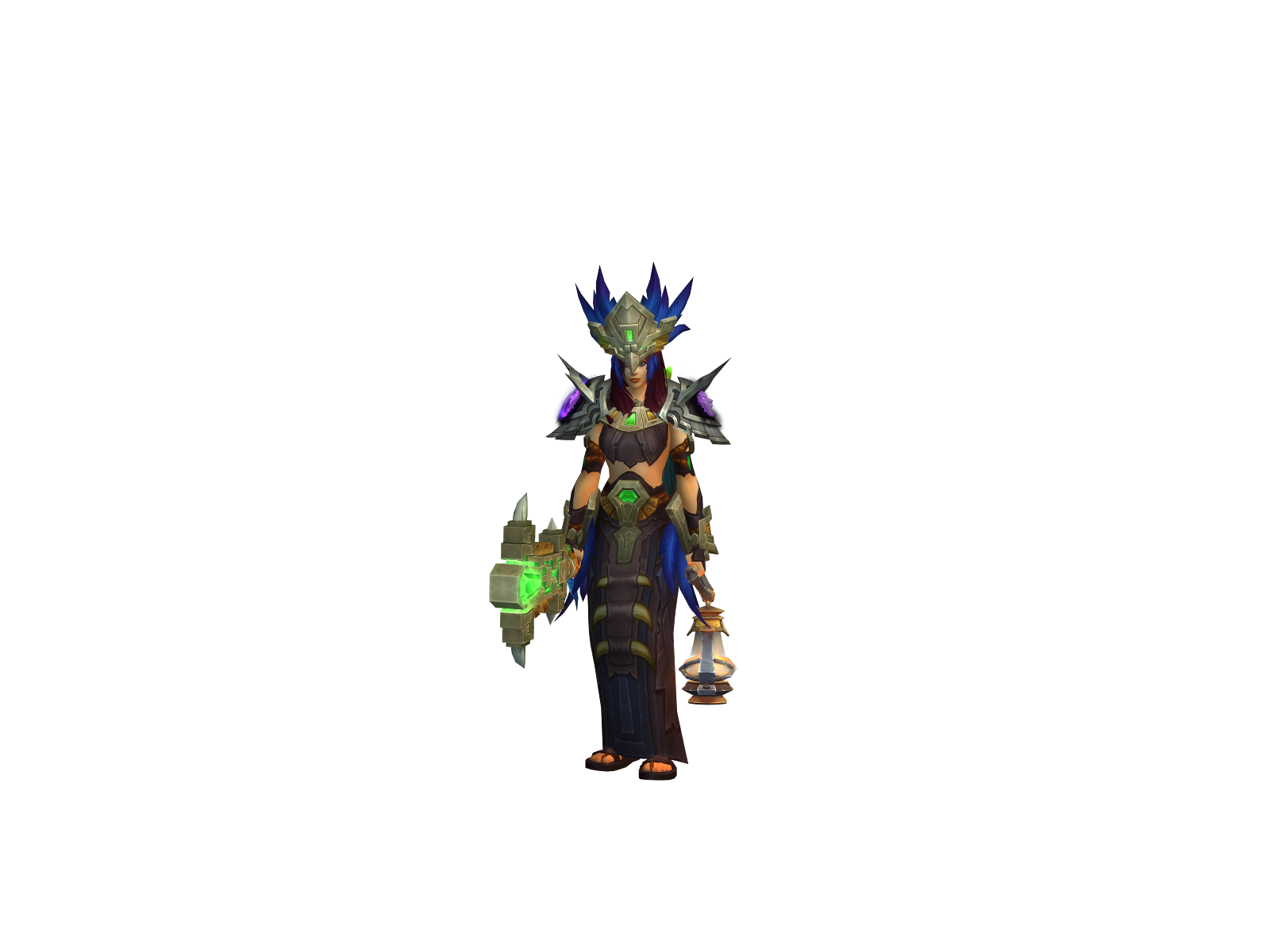 Tuda 3D character render