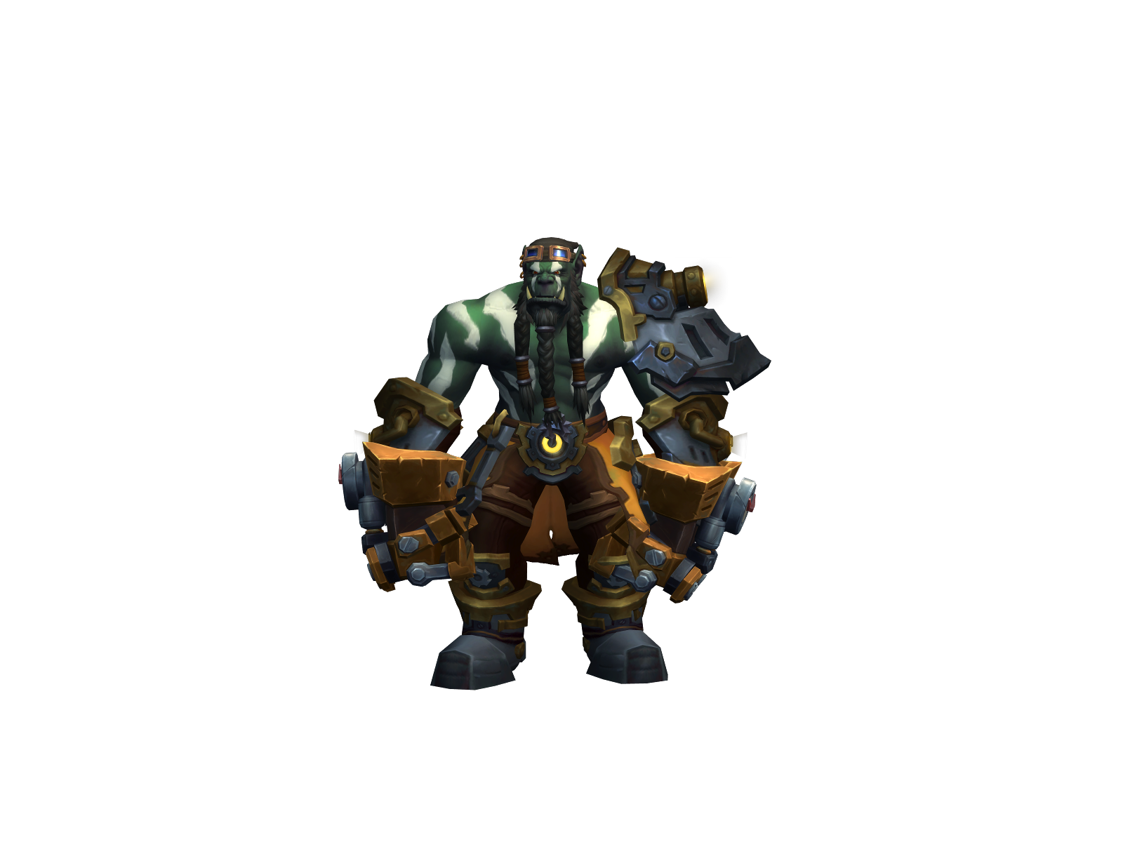 Flavus 3D character render