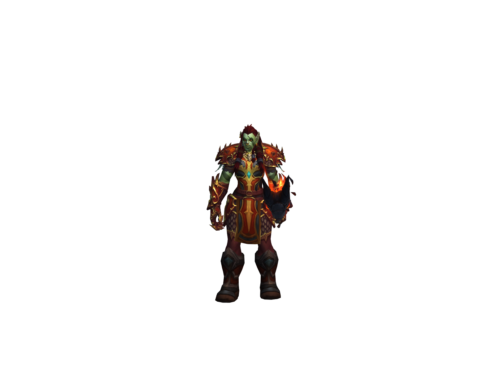 Düivell 3D character render