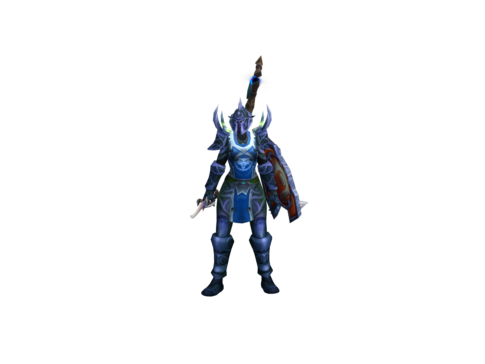 Losershaman 3D character render