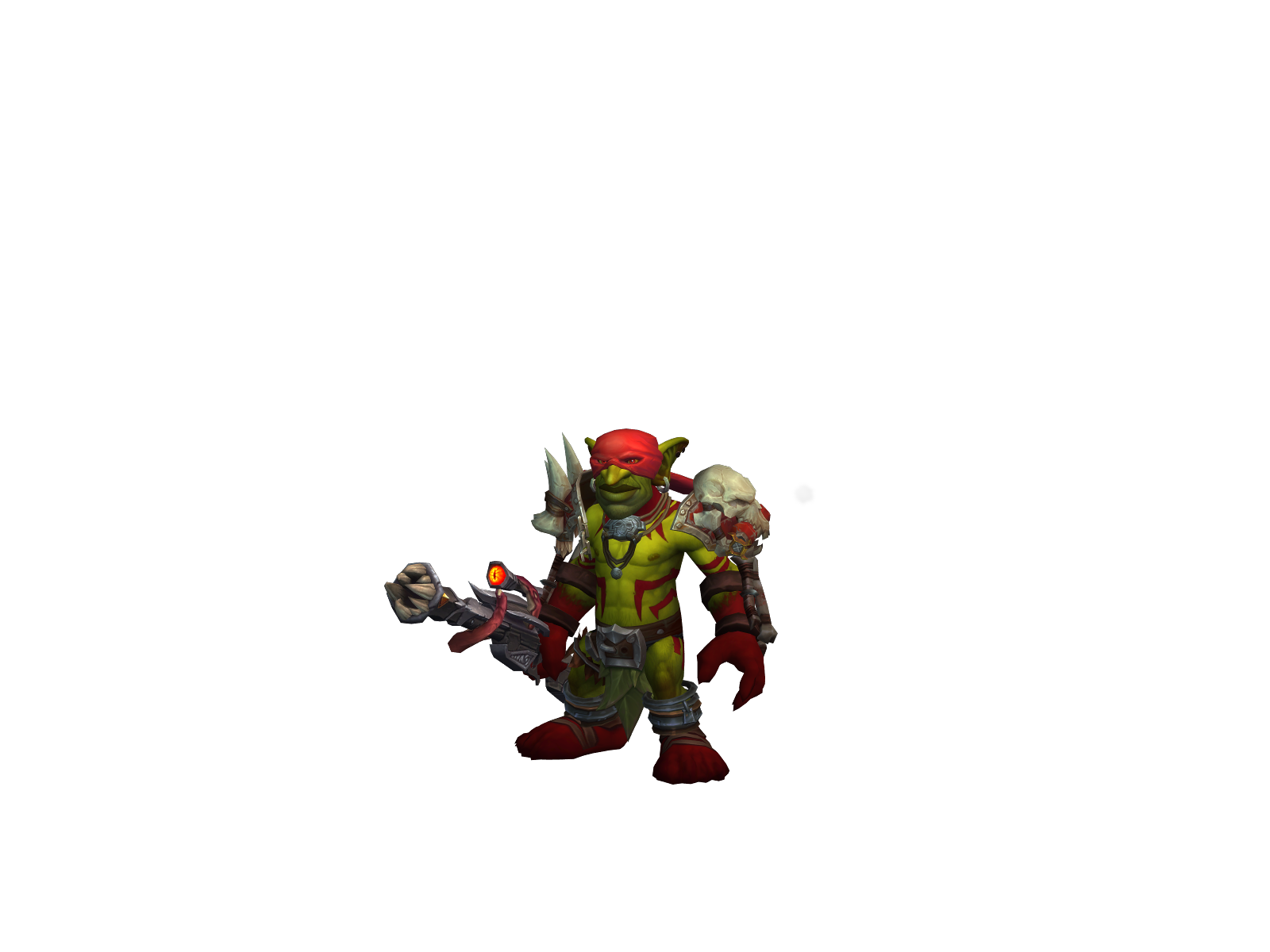 Дреуст 3D character render