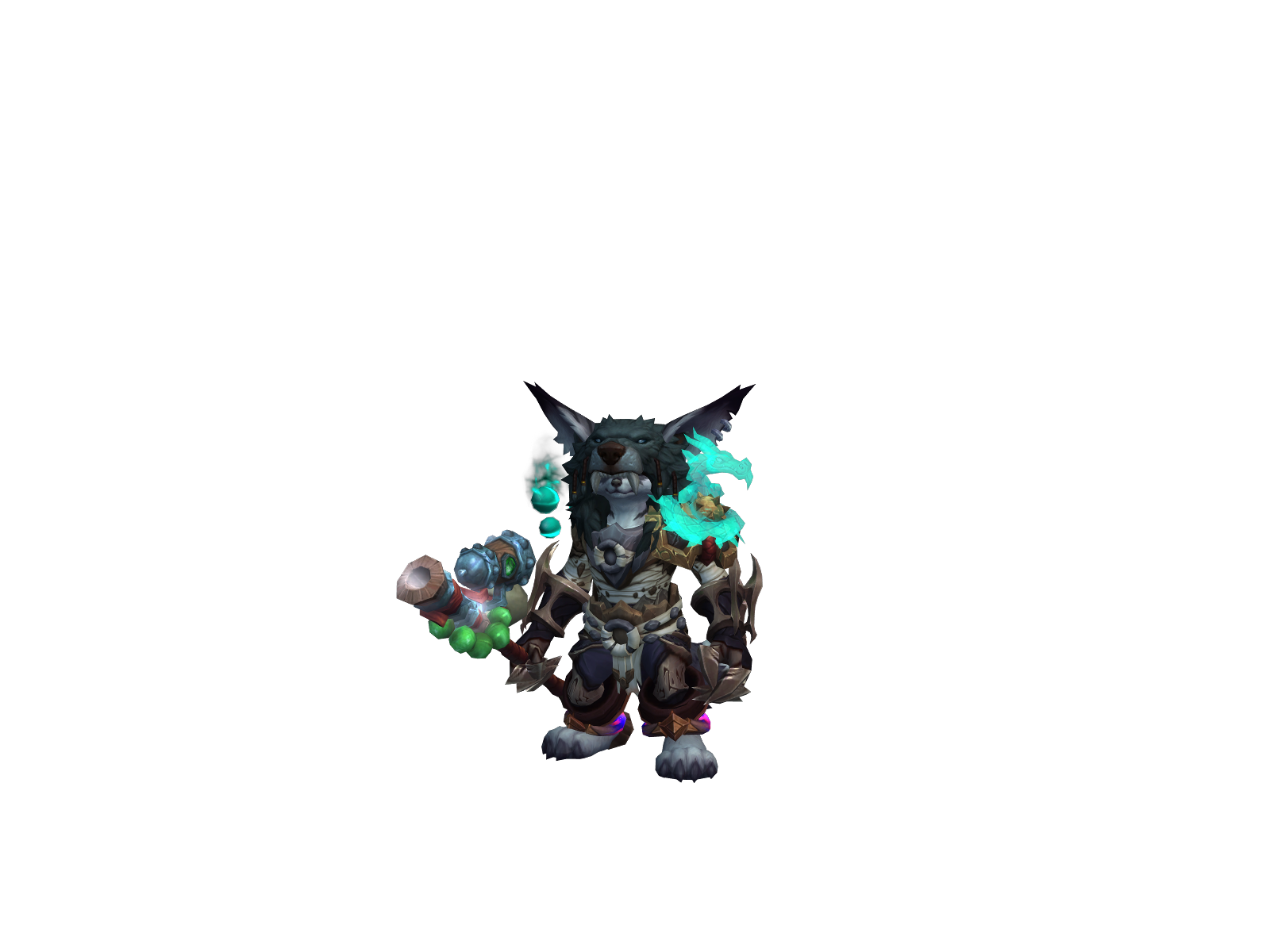 Дарума 3D character render