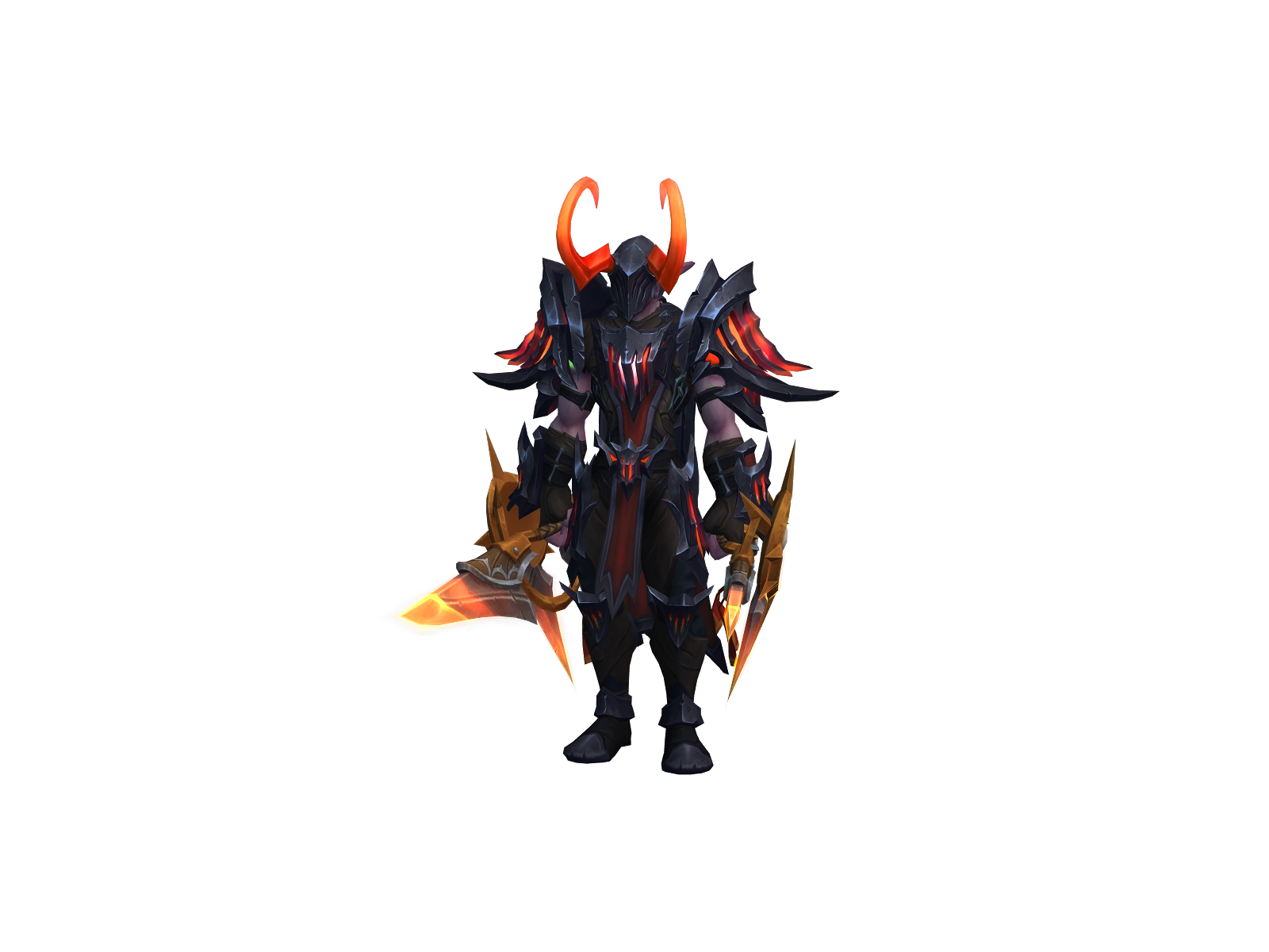 ведьмакх 3D character render