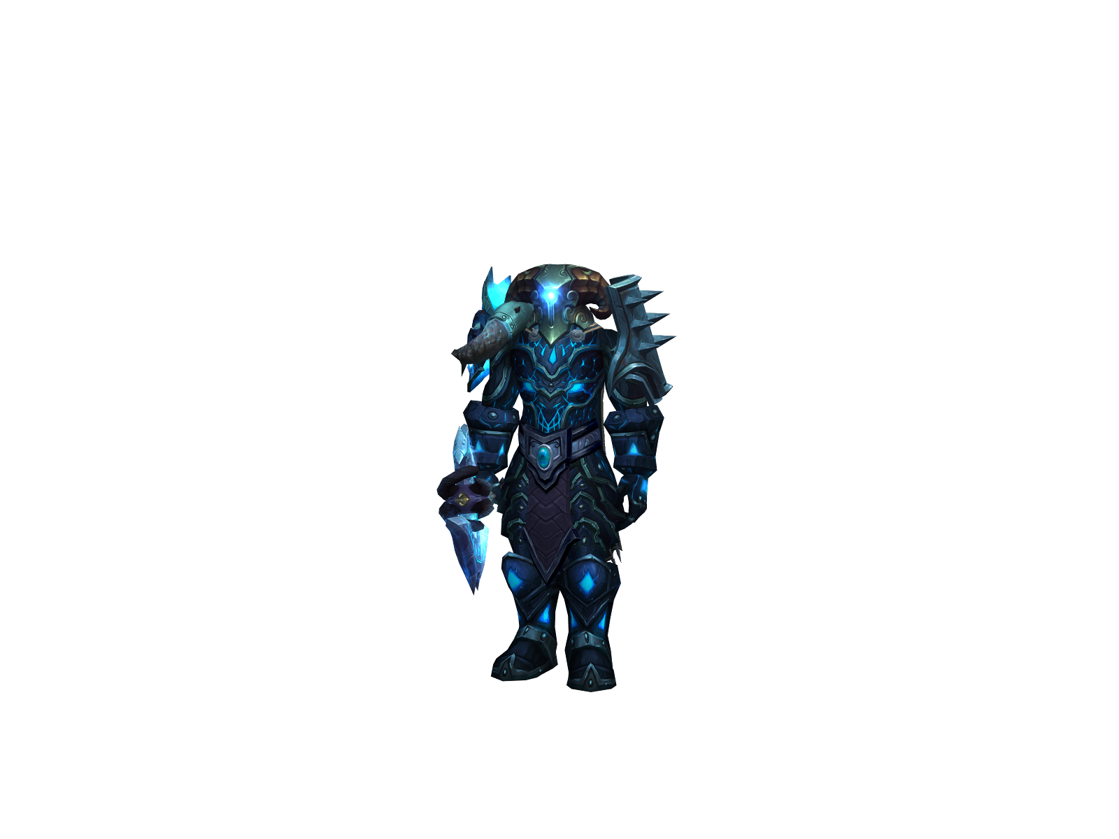 Лонгблэйд 3D character render