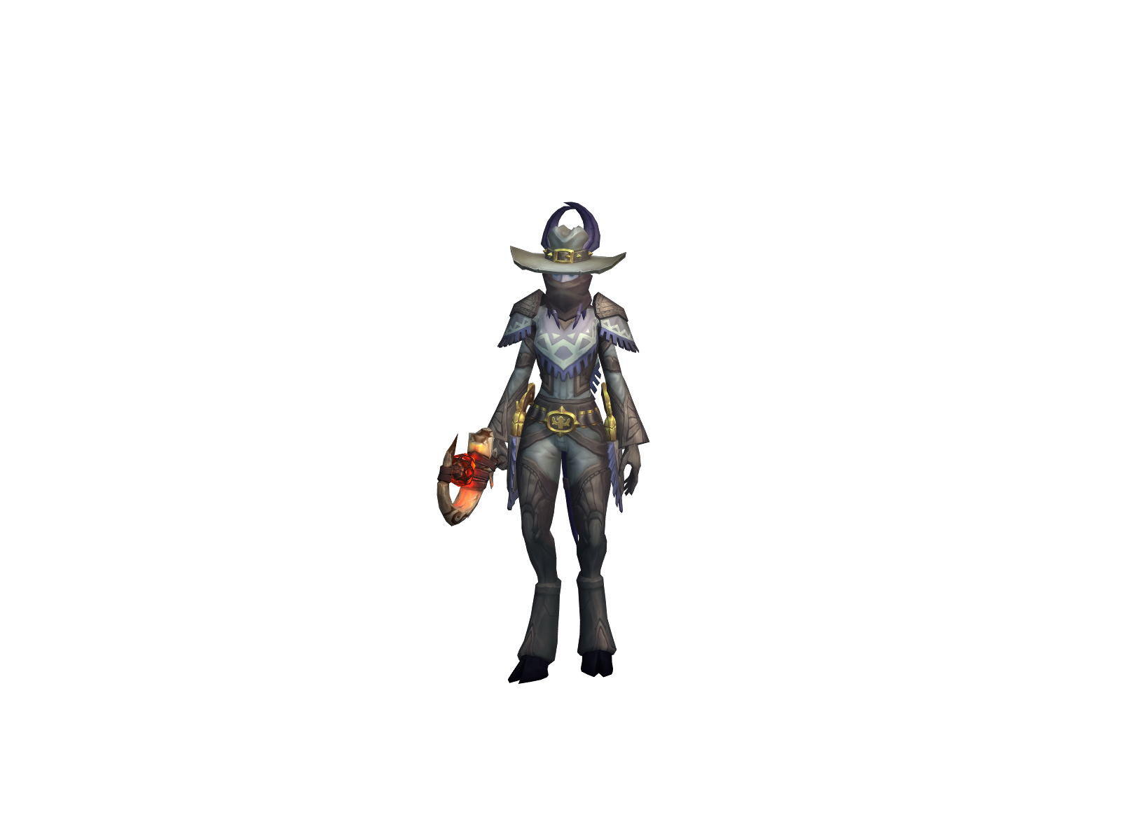 Каэлира 3D character render