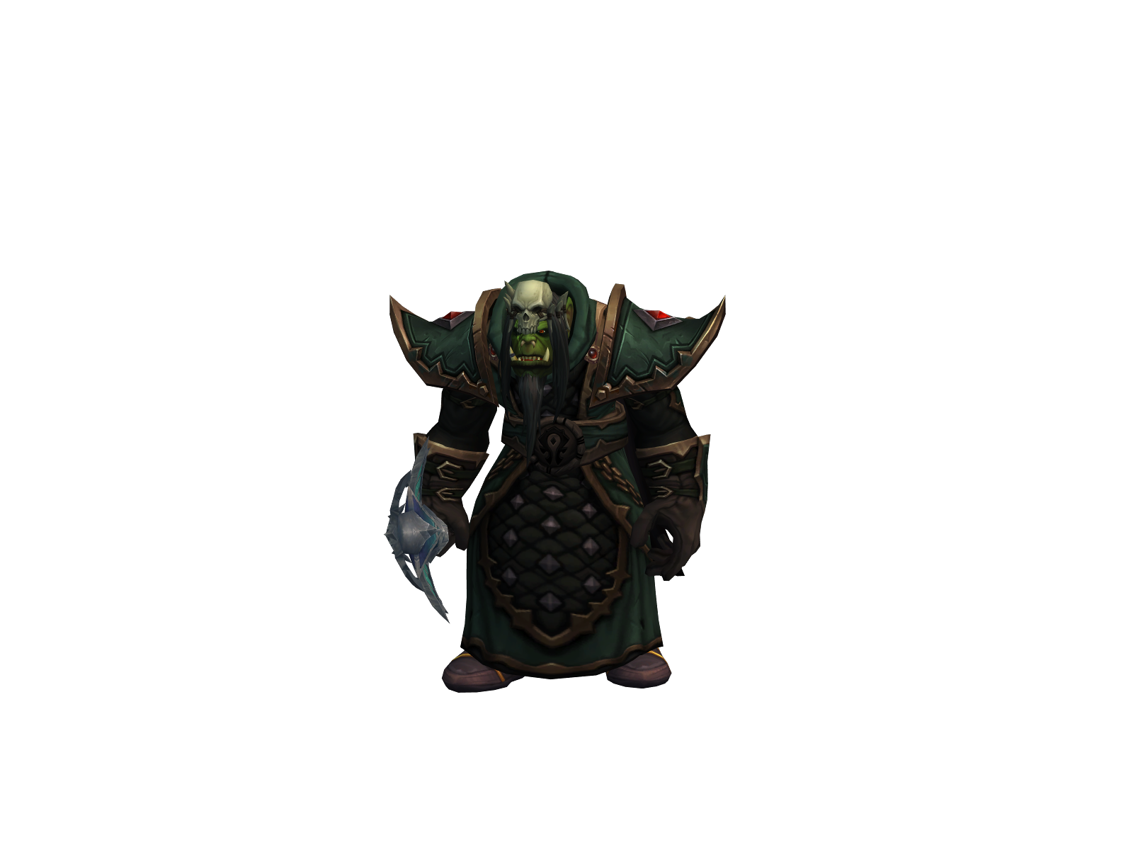 Байбей 3D character render