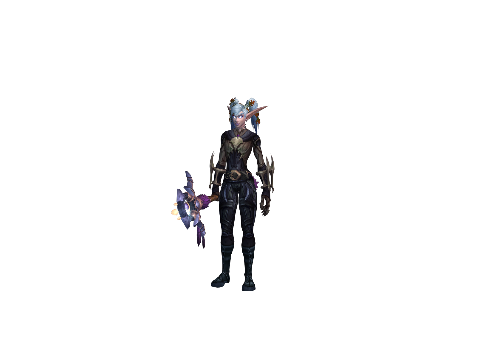 Северия 3D character render