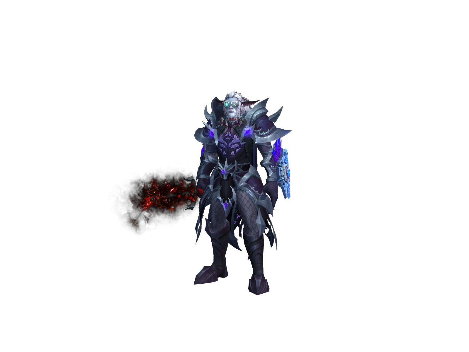 Иезакииль 3D character render