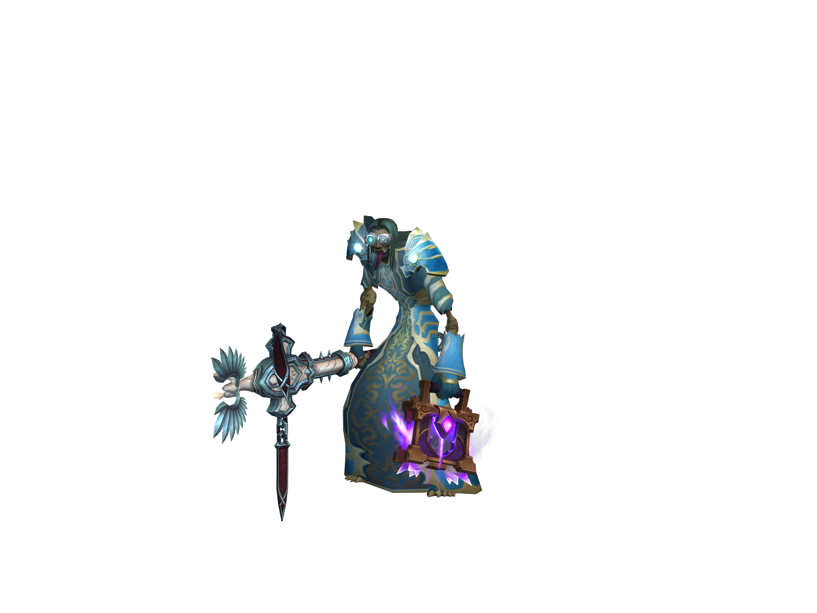 Нилэйссенари 3D character render